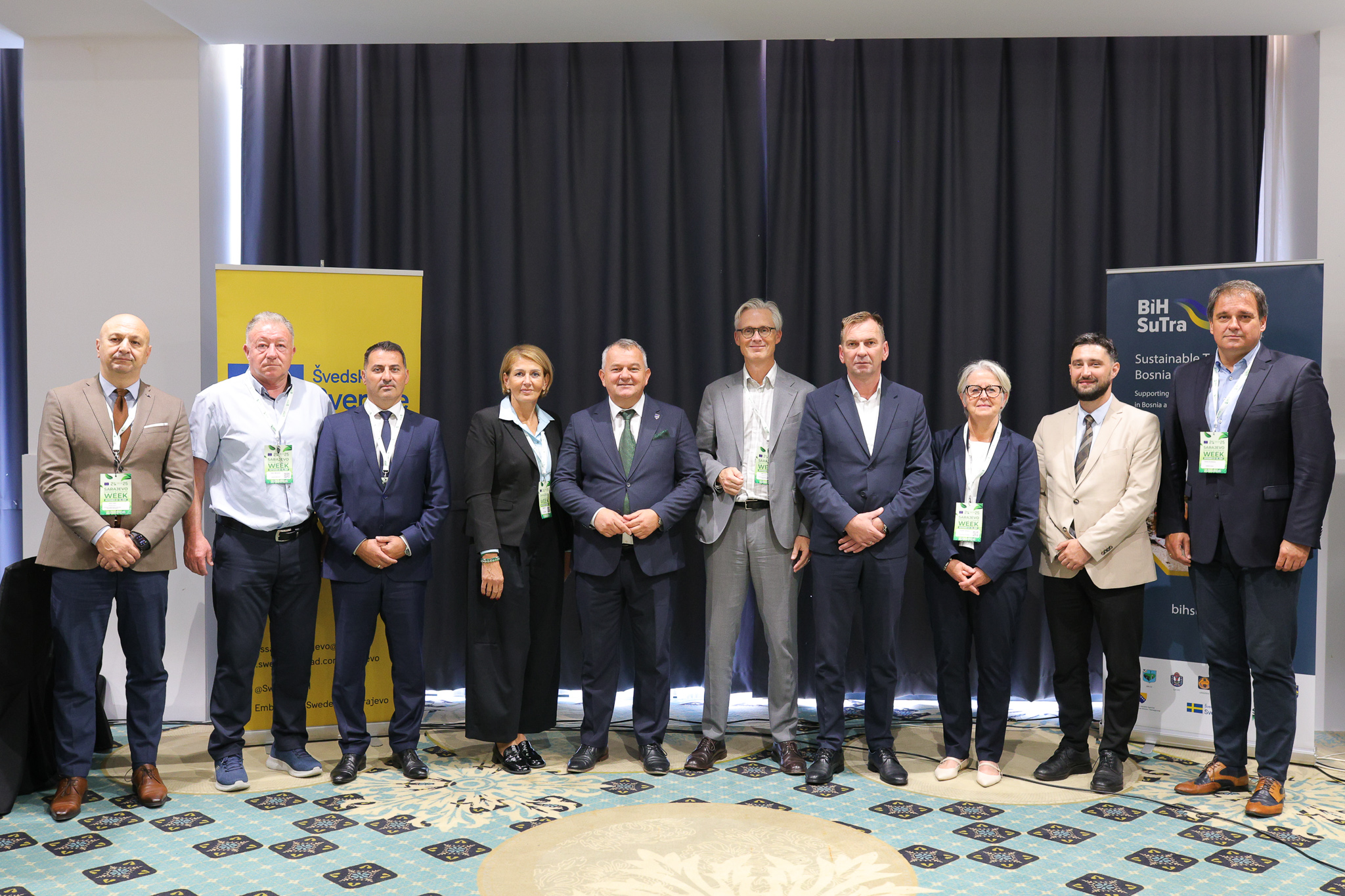 Representatives of all BiH SuTra participants, SEI, Embassy of Sweden and Ministry of Foreign Trade and Economic Relations (MoFTER). Photo: Jasmin Agovic